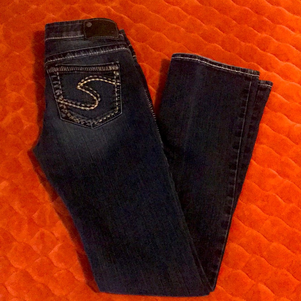 Silver Aiko bootcut size 27 x 35
